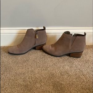 Blondo Suede Booties size 7